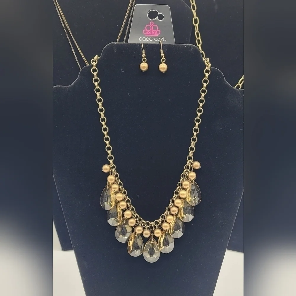 Paparazzi Jewelry Collection 4 sets (Brass Mood)​​​